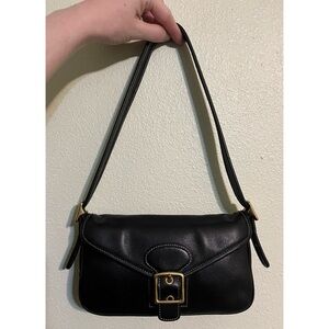 Coach Vintage Legacy Demi Flap Baguette Handbag!